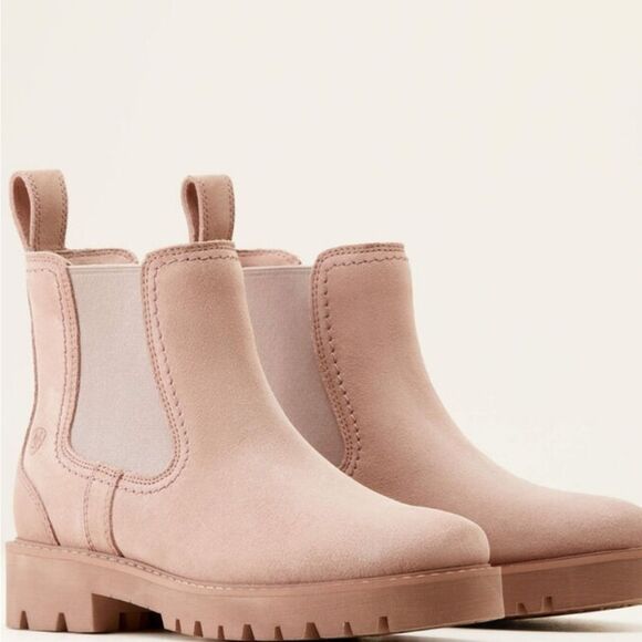 Ariat Shoes - Ariat Wexford Lug Chelsea Boots- Dusty Rose